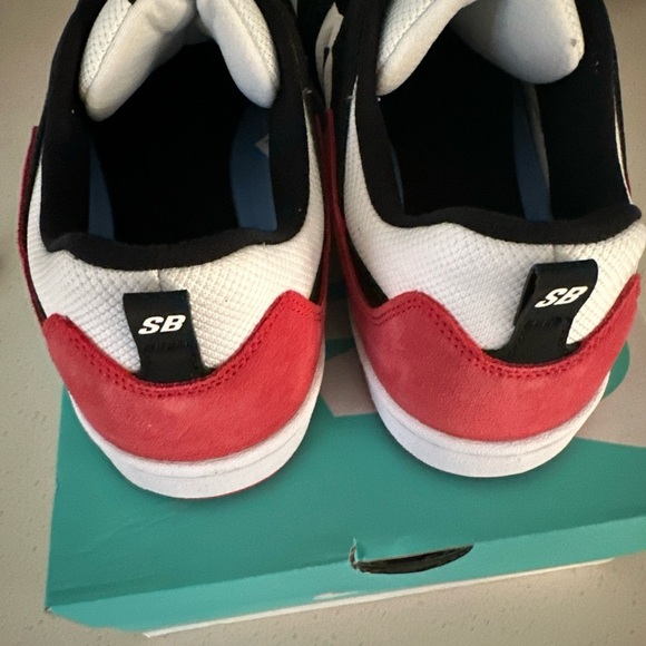 Nike SB Alleyoop Chicago Black Toe Red White Skate Sneakers CJ0882-102 Mens 14